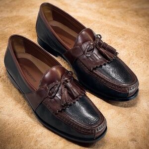 Johnston & Murphy Kiltie Tassel Loafers Mens Size 10.5M